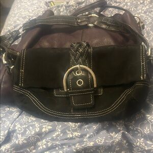 Black Leather Women's Bag